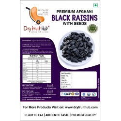Black Raisins With Seed 1kg Black Raisins With Seed 1kg