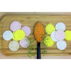 Sabudana Papad Coins 400gms | Gluten-Free Tapioca Papads | Upwas Friendly