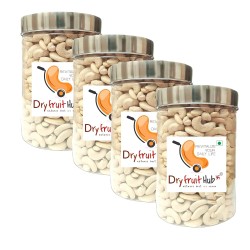 Cashew Nuts Kaju 1kg Jar Pack Grade W210 | Premium Large Whole Cashews