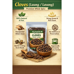 Cloves (Laung / Lovang) 100g – 100% Natural Whole Cloves | Premium Quality Aromatic Spice