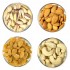 Dry Fruits Combo Pack 200g | Cashew, Almonds, Salted Pista & Kismis | Healthy Snack Mix