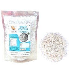 Dry Coconut Flakes (Copra Kadi) 400g | Grated Coconut | Perfect for Cooking, Baking & Garnishing Dry Coconut Flakes (Copra Kadi) 400g | Grated Coconut | Perfect for Cooking, Baking & Garnishing
