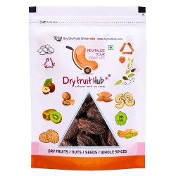 Dry Black Dates 1Kg | Kala Khareek / Khajoor | Natural & Seeded Dates for Energy & Digestion