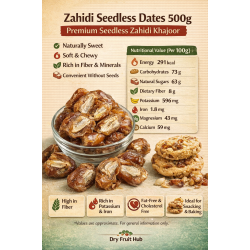 Zahidi Seedless Dates 1Kg | Premium Seedless Zahidi Khajoor | Naturally Sweet Dates Zahidi Seedless Dates 1Kg | Premium Seedless Zahidi Khajoor | Naturally Sweet Dates